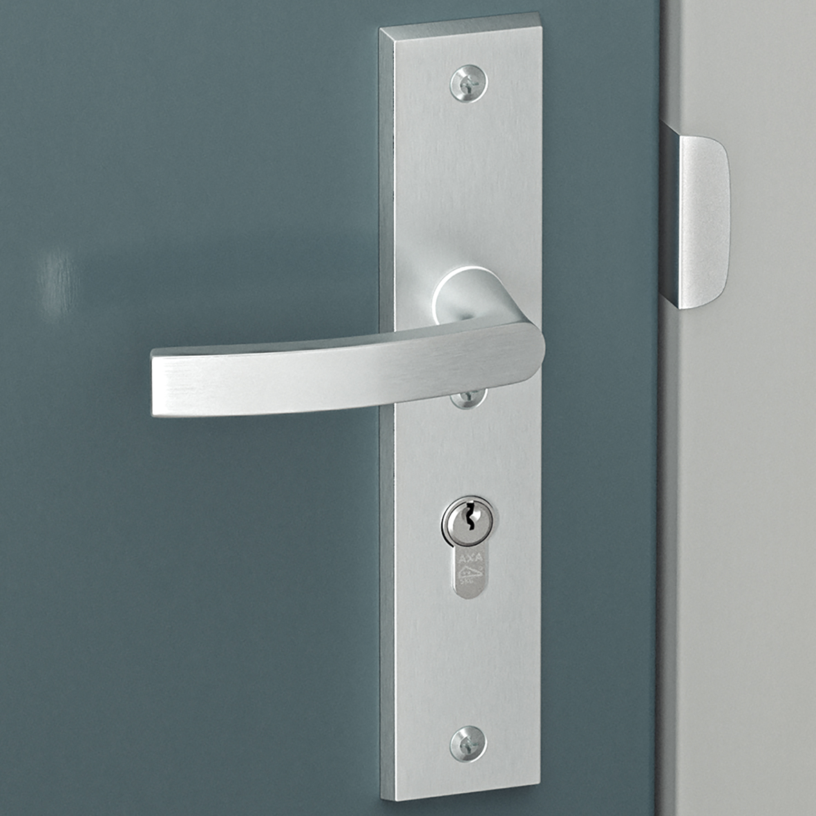 Security fitting Edge Plus handle Wing+Blok PC72 core protection