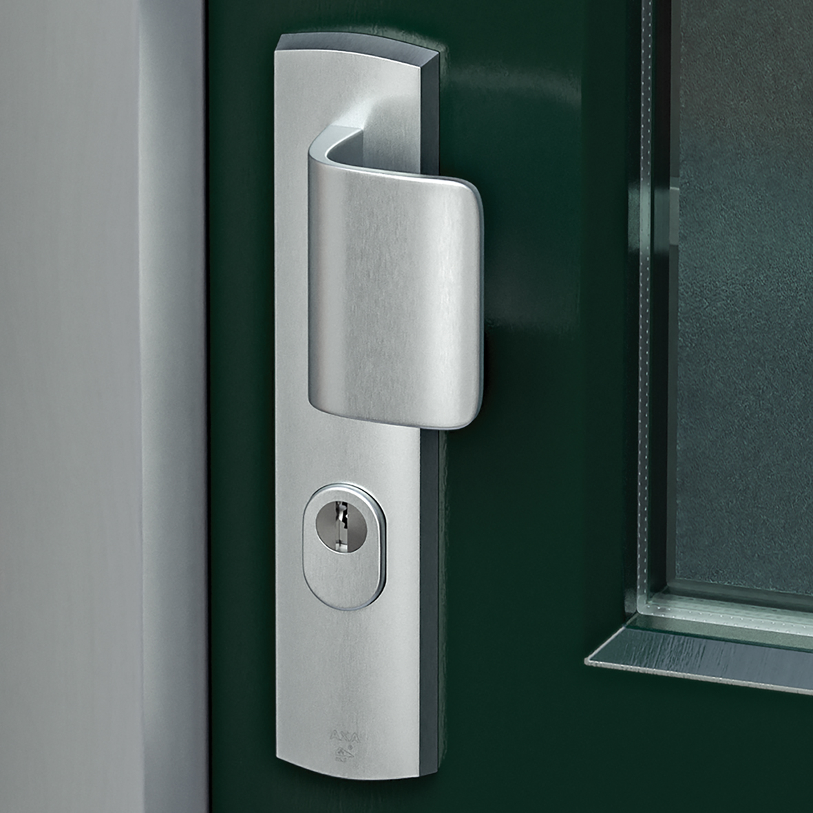 Veiligheidsbeslag Curve Plus D-duwer+kruk Blok PC92 anti-kerntrek